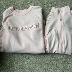 pink strawberry milkshake define jacket & scuba sweatshirt bundle🍓🥛🌸